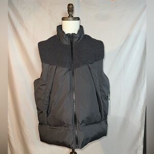 NWT Men’s Ugg Zoltan Puffer Vest • Size XL • Warm • Faux Fur